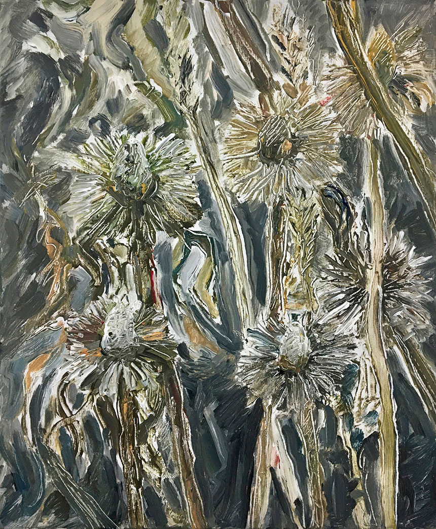 Silver Thistles I